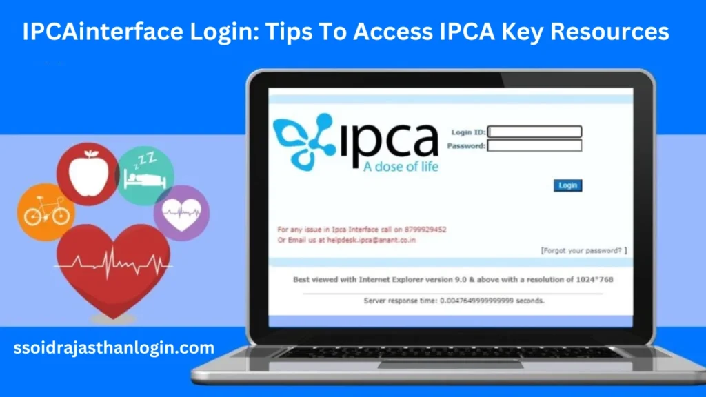 IPCAinterface Login